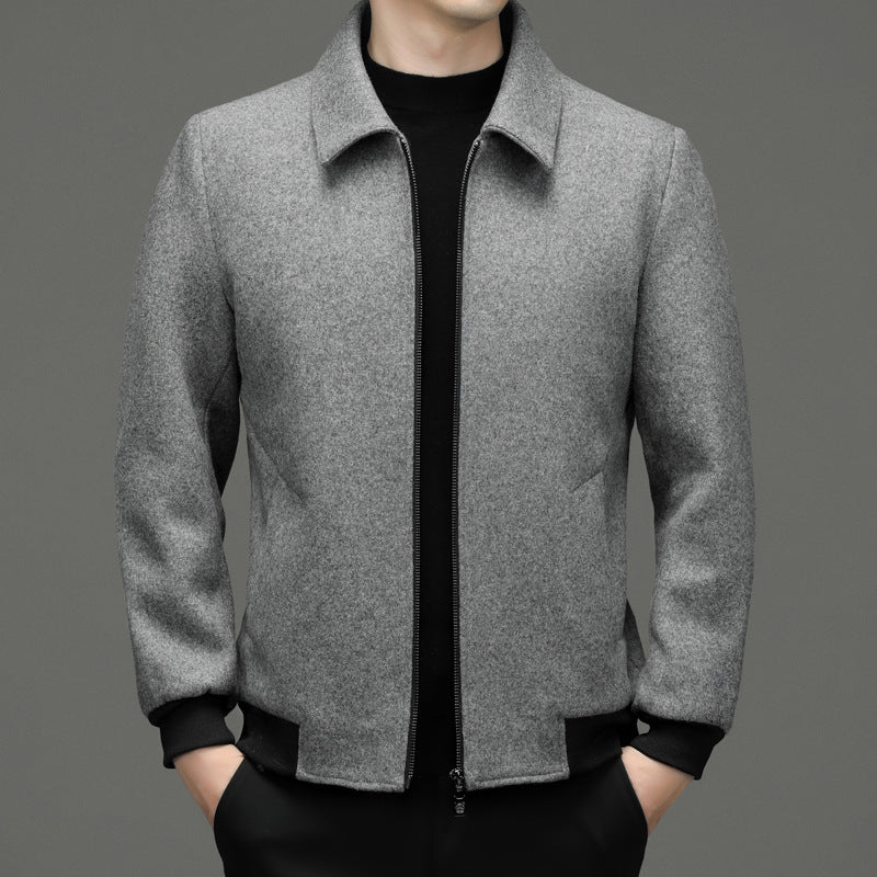 Herren moderne Übergangsjacke mit praktischen Taschen Echoarchiv