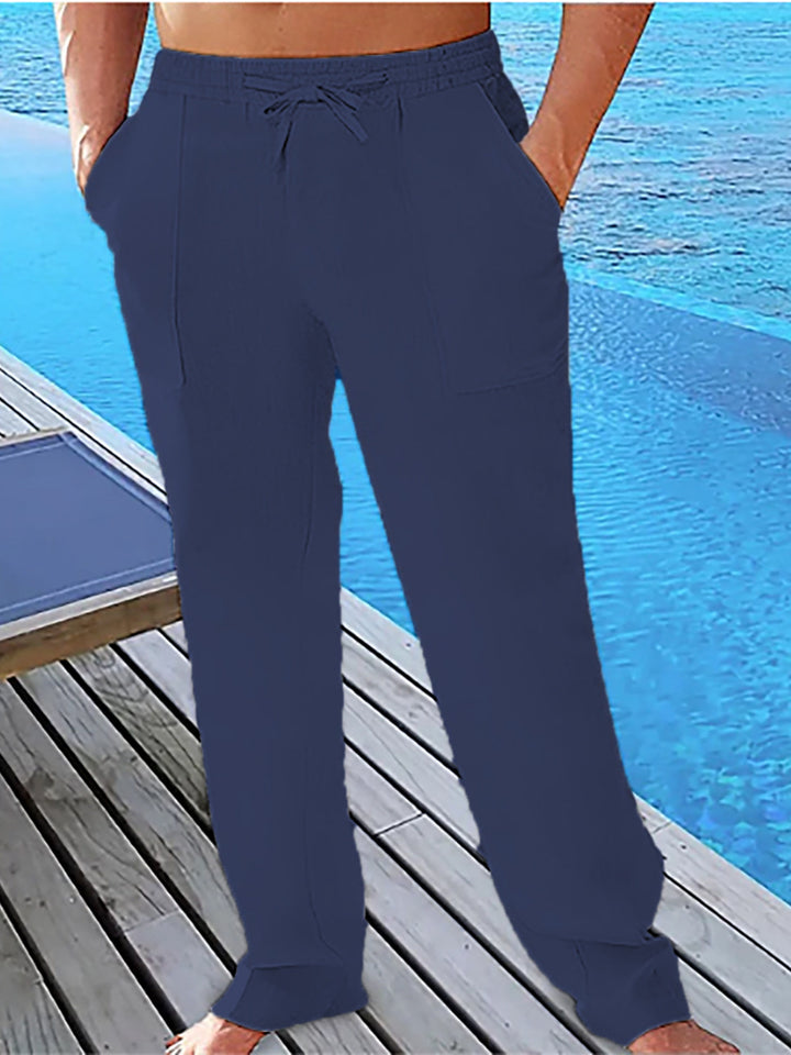 Herren Bequeme Freizeithose mit elastischem Bund und praktischen Taschen Echoarchiv