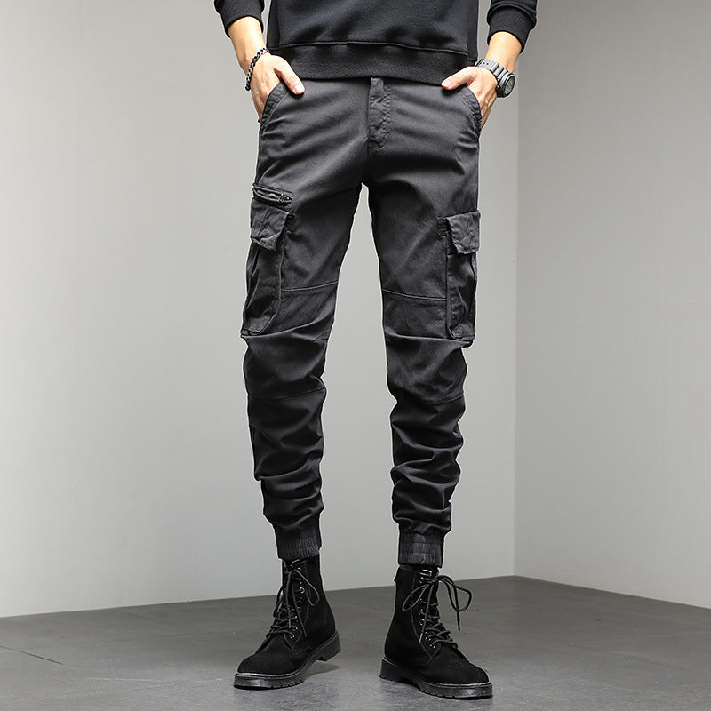 Herren Tactical‑Style Cargo‑Joggerhose mit multifunktionalen Taschen und elastischen Bündchen Echo Archiv