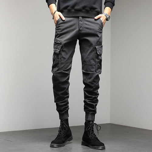 Herren Tactical‑Style Cargo‑Joggerhose mit multifunktionalen Taschen und elastischen Bündchen Echo Archiv