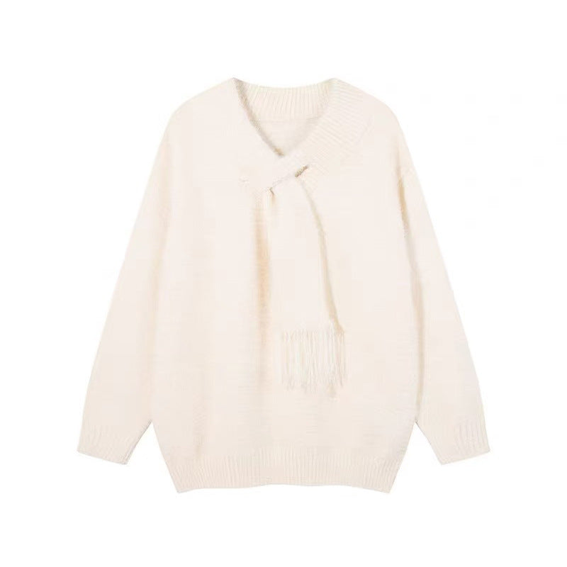 Damen Bequemer Grobstrickpullover Echoarchiv
