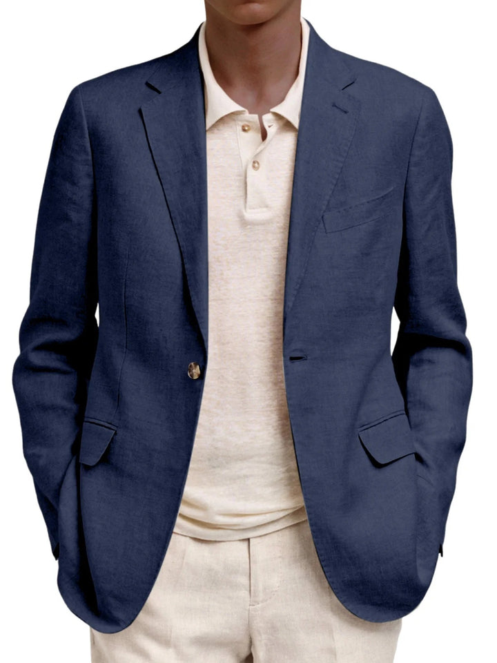 Herren Elegante Leinenjacke Echoarchiv