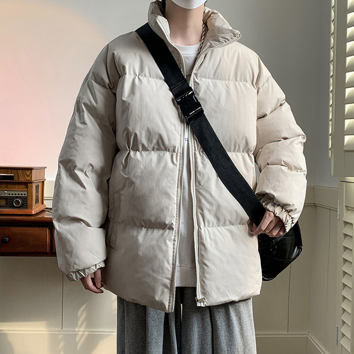 Unisex Oversize Steppjacke mit hohem Stehkragen und Thermofutter Echo Archiv