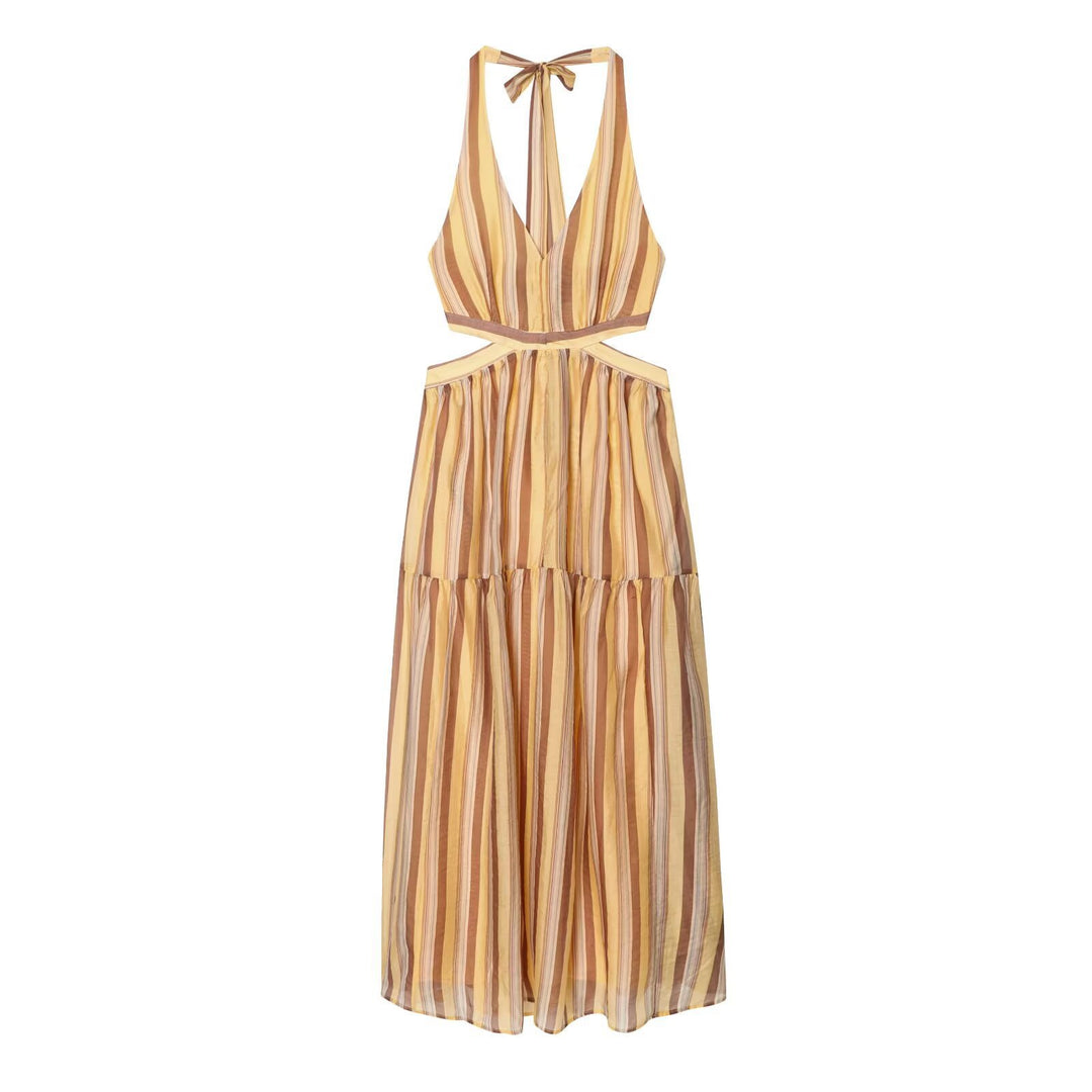 Damen Sommerkleid mit tiefem Ausschnitt und Cut-Outs Echo Archiv