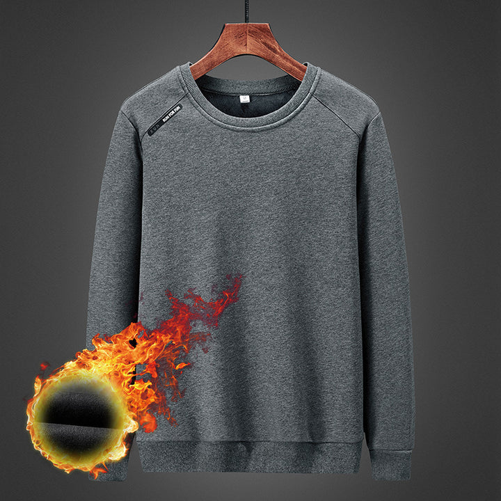 Herren Thermo‑Fleece Rundhals‑Sweatshirt mit Raglanärmeln Echo Archiv