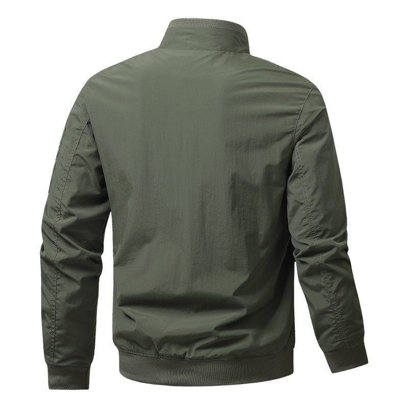 Herren Sportliche Jacke mit hohen Kragen und praktischen Taschen Echo Archiv