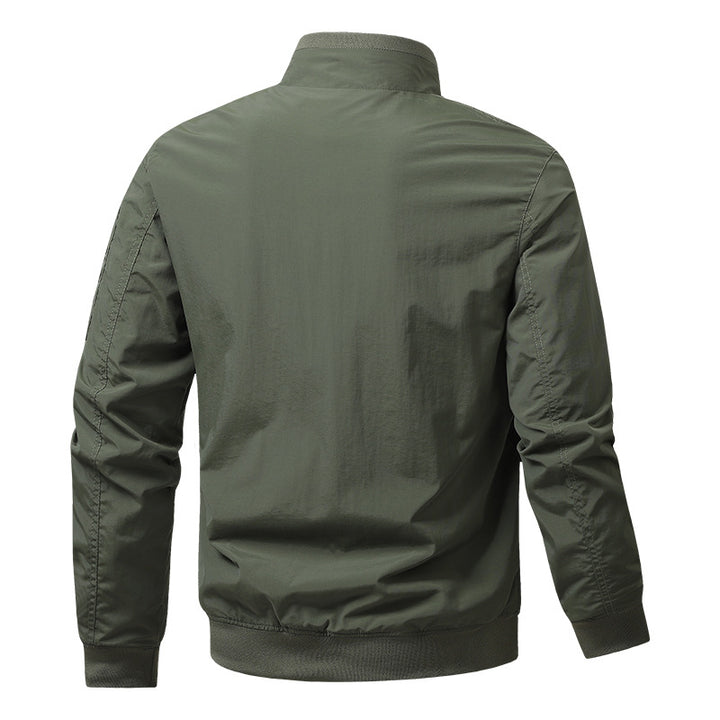 Herren Sportliche Jacke mit hohen Kragen und praktischen Taschen Echo Archiv