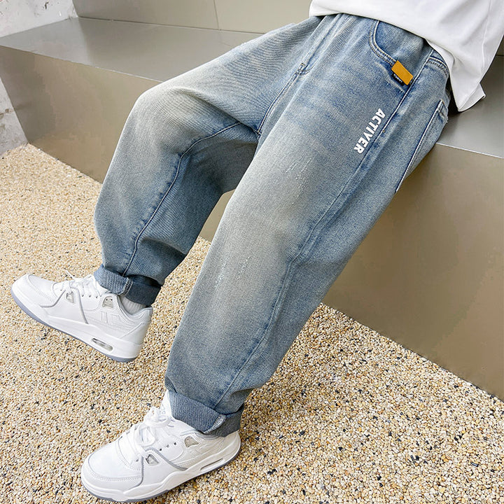 Unisex Bequeme und stylische Jeans mit einzigartigen Taschen Echo Archiv