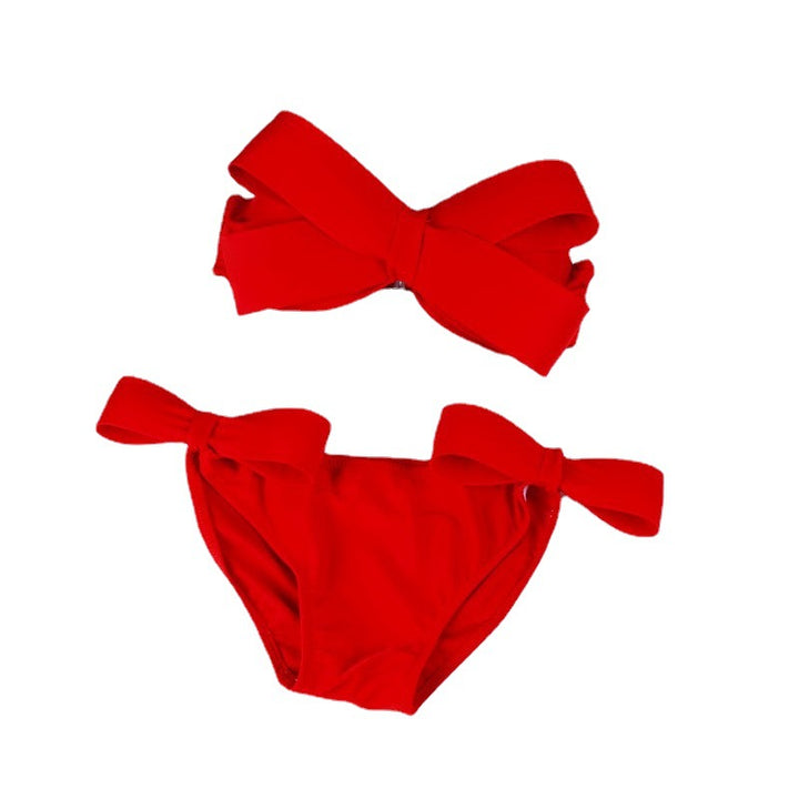 Damen Bandeau Bikini mit auffälligen Schleifen Echo Archiv