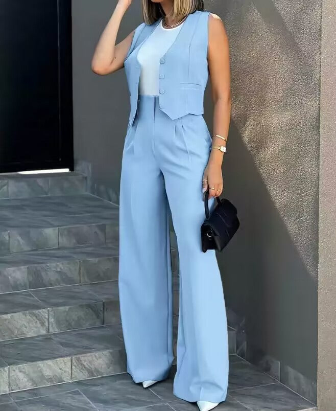 Damen Elegantes und Echoarchivrnes Zweiteiler Ensemble Echoarchiv