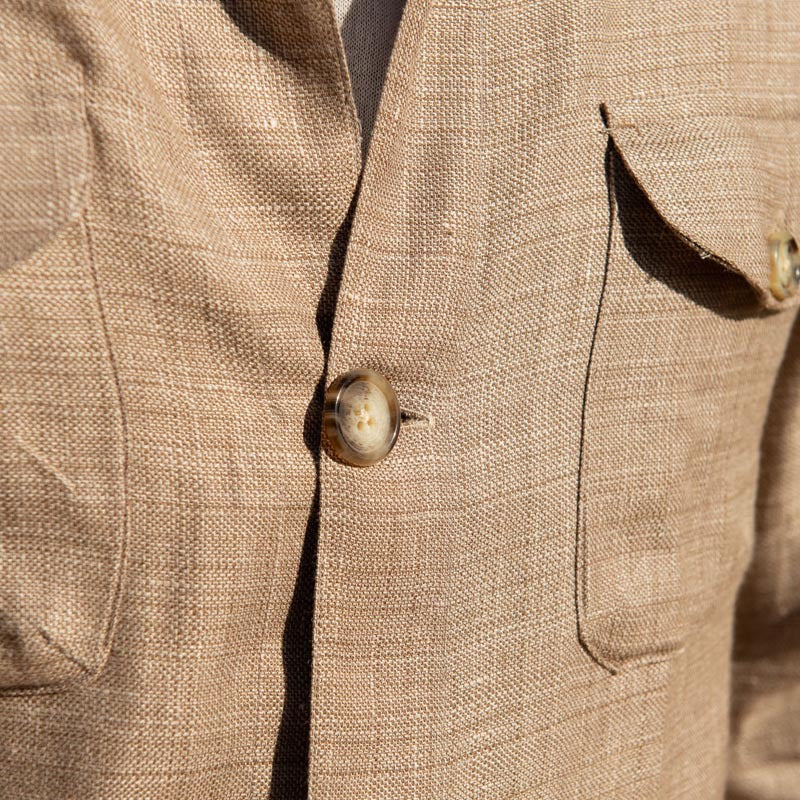 Herren lässige Jacke mit strukturiertem Design und praktischen Taschen Echoarchiv