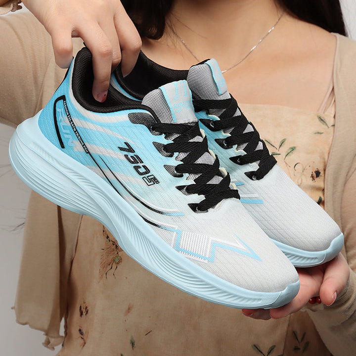 Damen Sportliche Running-Sneakers mit atmungsaktiver Mesh-Oberfläche und rutschfester Sohle Echo Archiv
