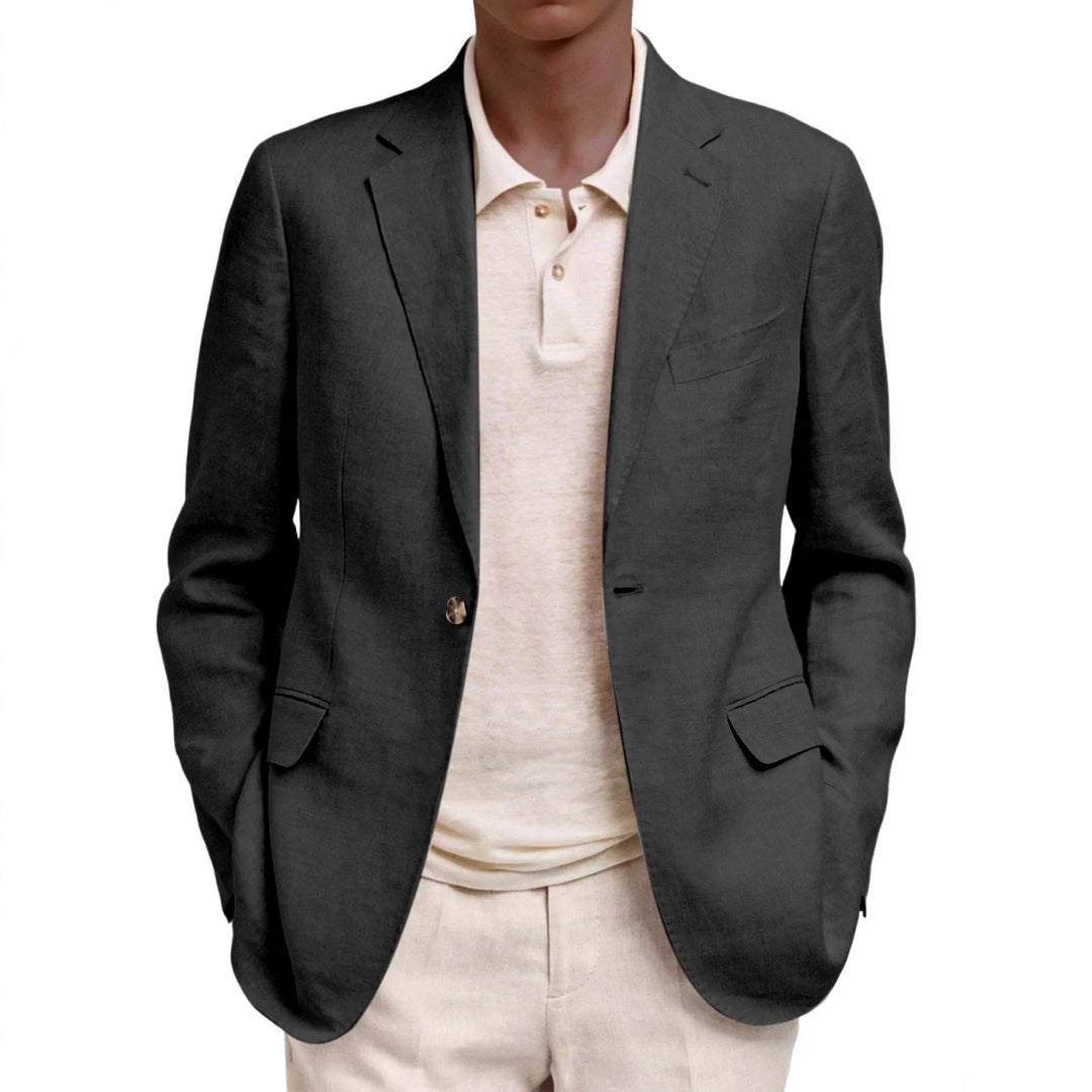 Herren Elegante Leinenjacke Echoarchiv