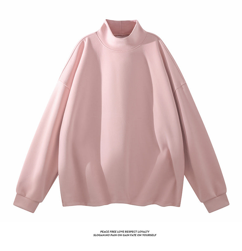 Damen Modische Sweatshirt mit Stehkragen Echoarchiv