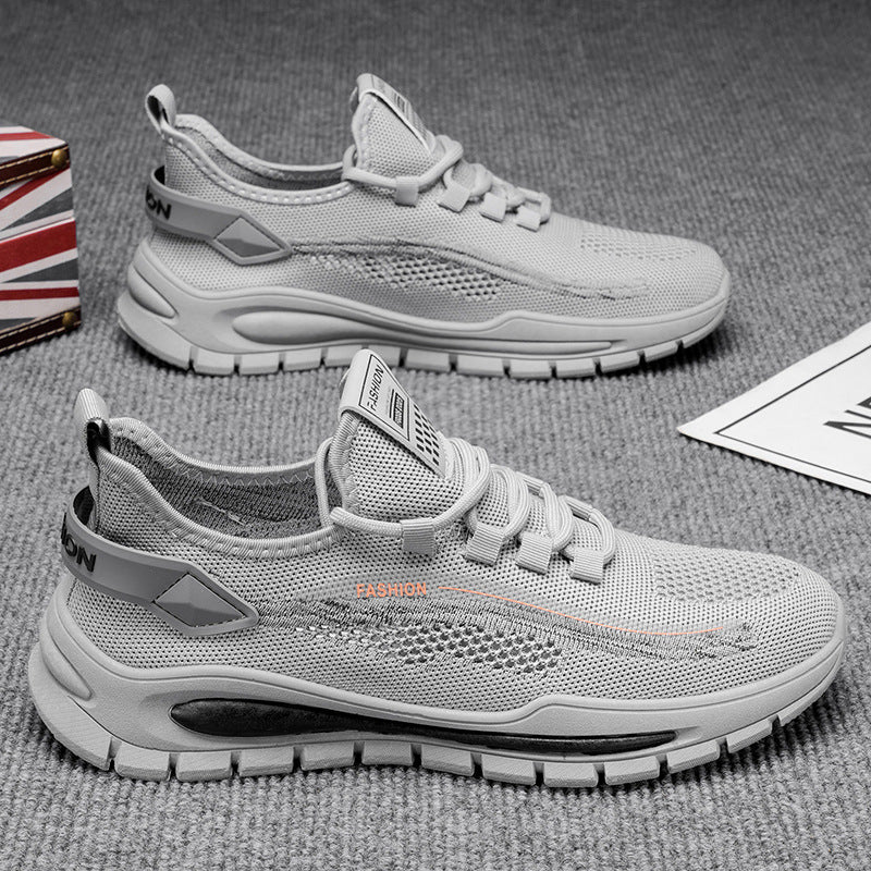 Damen Sportliche Sneakers mit atmungsaktivem Mesh-Obermaterial und rutschfester Sohle Echo Archiv