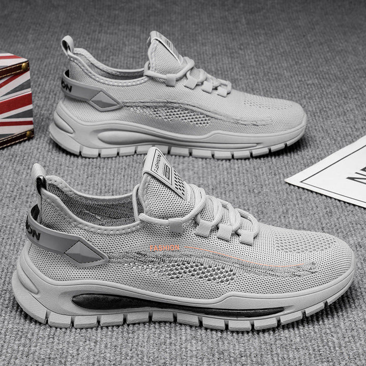 Damen Sportliche Sneakers mit atmungsaktivem Mesh-Obermaterial und rutschfester Sohle Echo Archiv