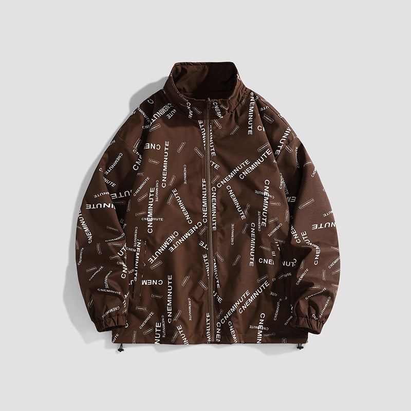 Damen leichte Windbreaker Jacke Echo Archiv
