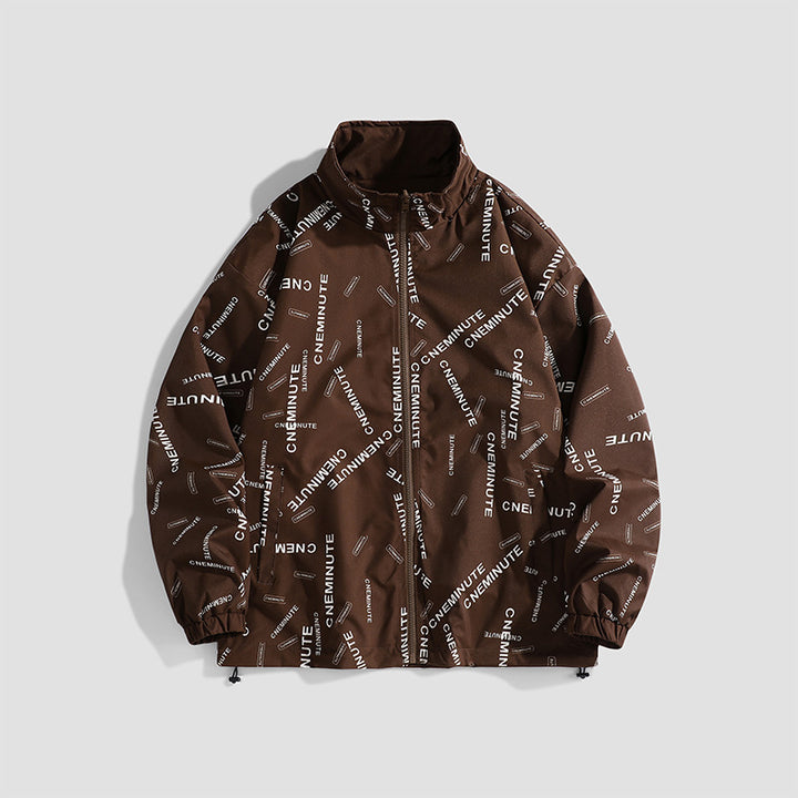 Damen leichte Windbreaker Jacke Echo Archiv
