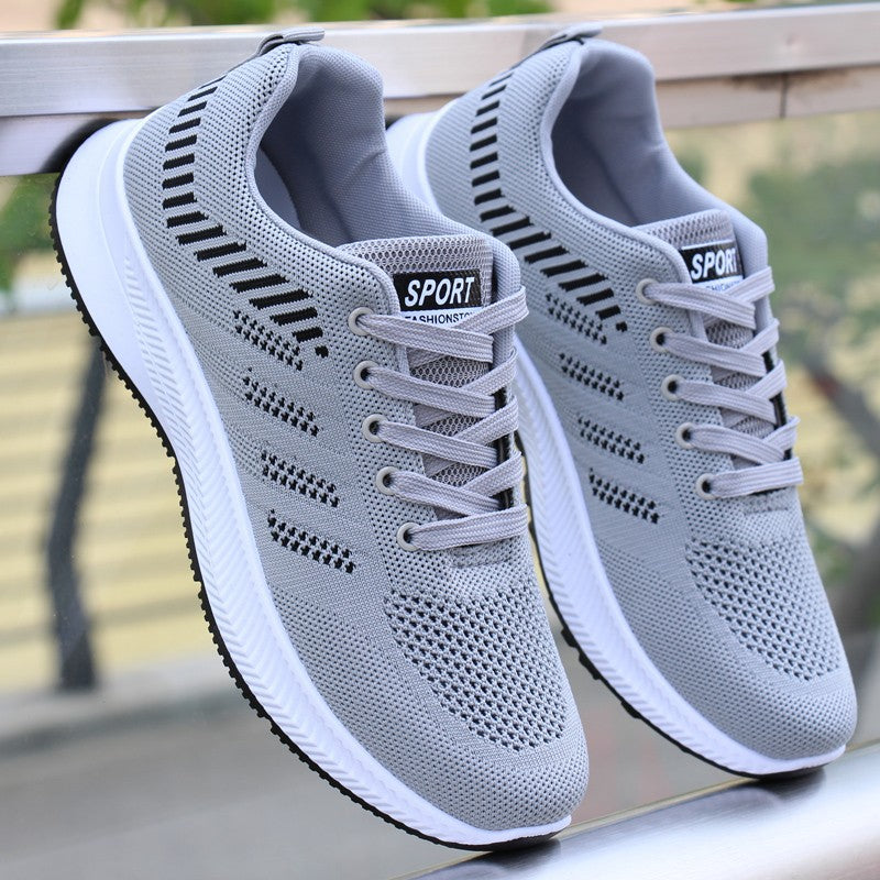 Herren Lauf-Sneaker mit Atmungsaktivem Mesh-Obermaterial und Komfortabler Dämpfung Echoarchiv