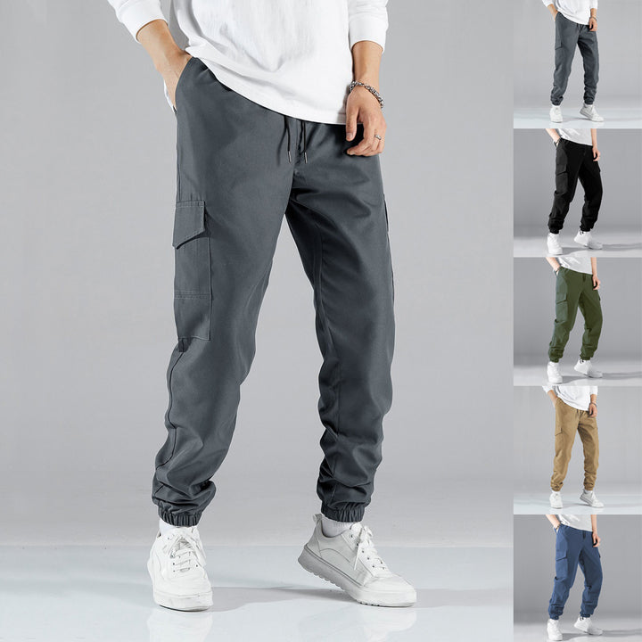 Herren Cargo-Jogginghose mit praktischen Seitentaschen und elastischem Bund Echoarchiv