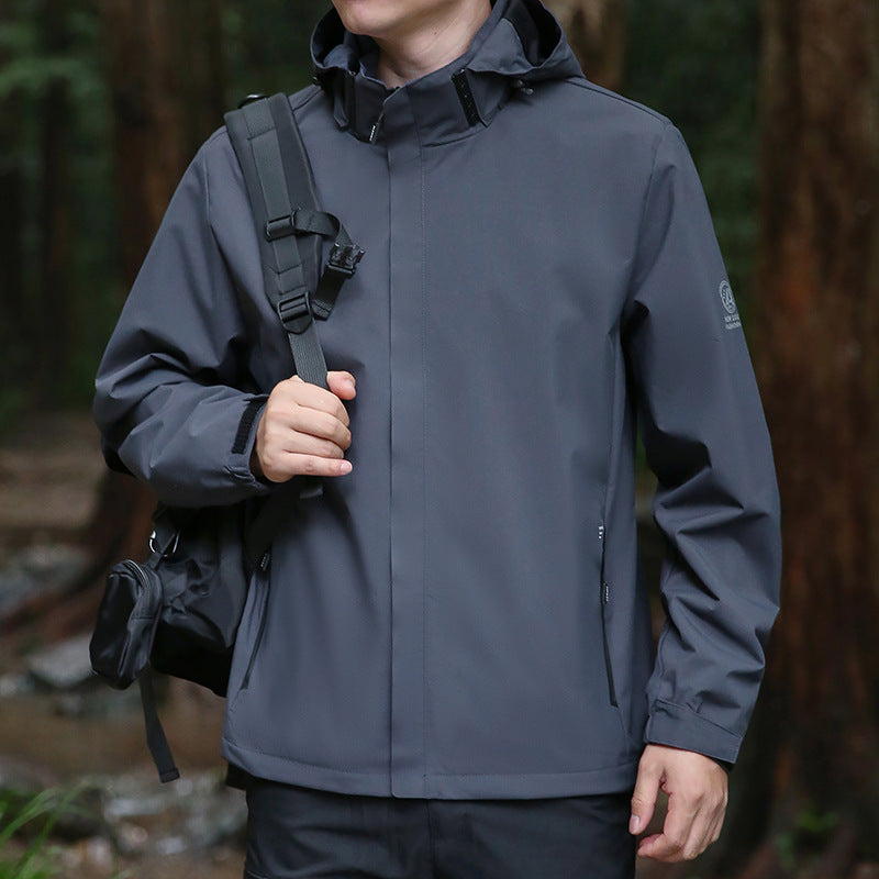 Herren wetterfeste Outdoor Jacke Echo Archiv