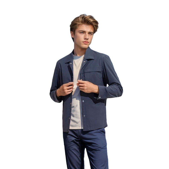 Herren technische Freizeitjacke mit praktischen Taschen und leichtem Material Echoarchiv