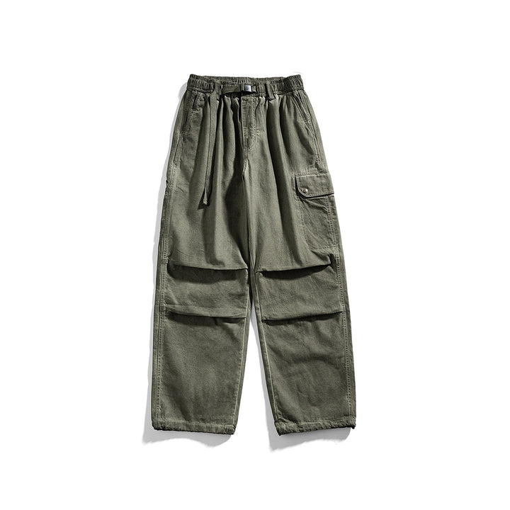 Herren Relaxed Cargo-Hose mit elastischem Bund, Lagen-Paneelen und Utility-Taschen Echo Archiv