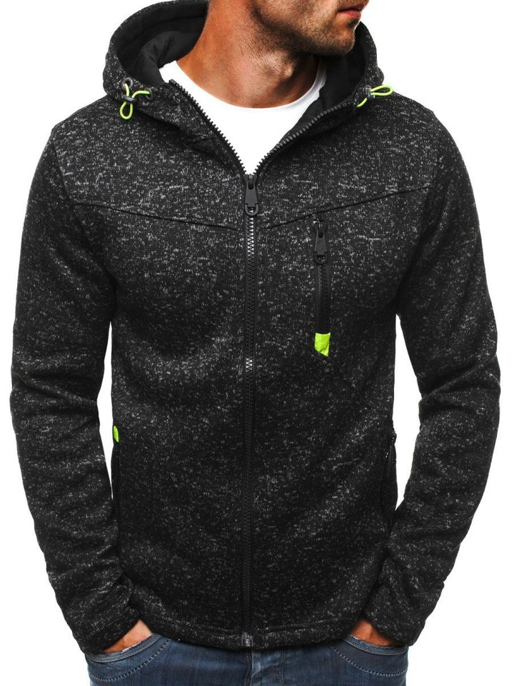 Herren sportliche Kapuzenjacke mit atmungsaktiver Technologie Echoarchiv