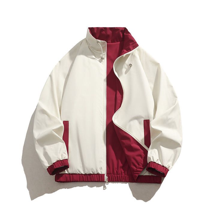 Herren Sportliche Übergangsjacke mit hohem Kragen Echo Archiv