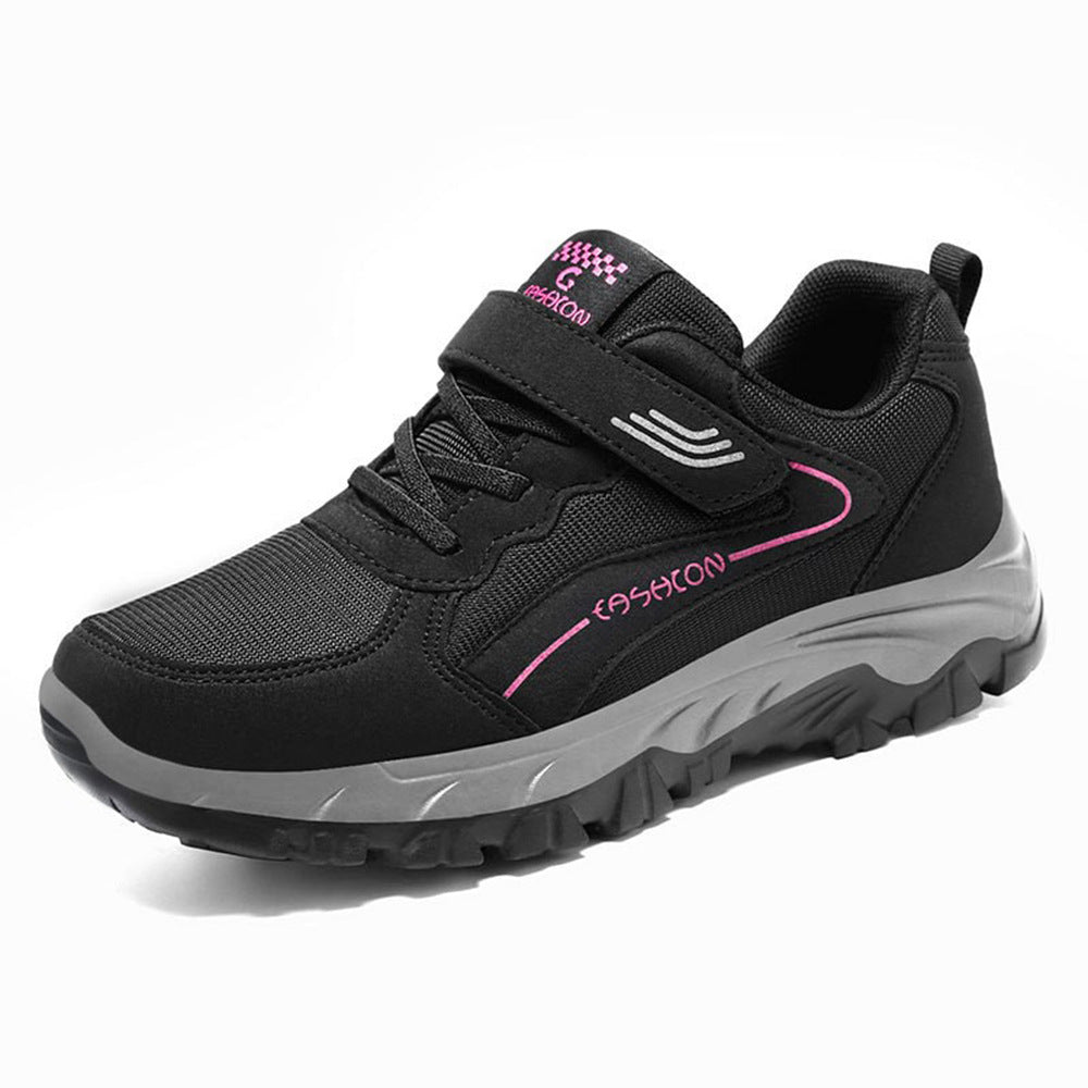 Damen nan robuster Trailwalking-Sneaker mit Klettverschluss, gepolstertem Fersenhalt und stoßdämpfender Profilsohle Echo Archiv