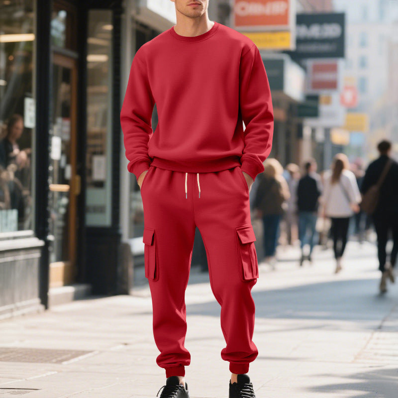 Herren Freizeit-Loungewear mit praktischen Taschen und elastischem Bund Echoarchiv