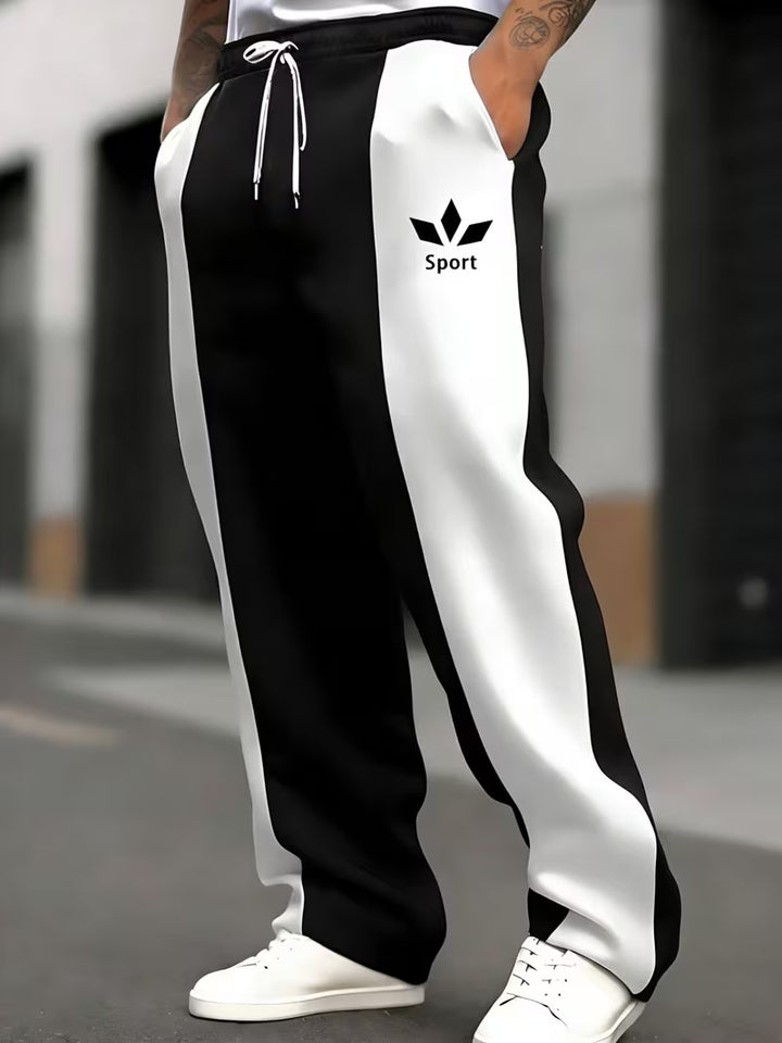 Herren Sportliche Jogginghose mit seitlichen Streifen Echoarchiv