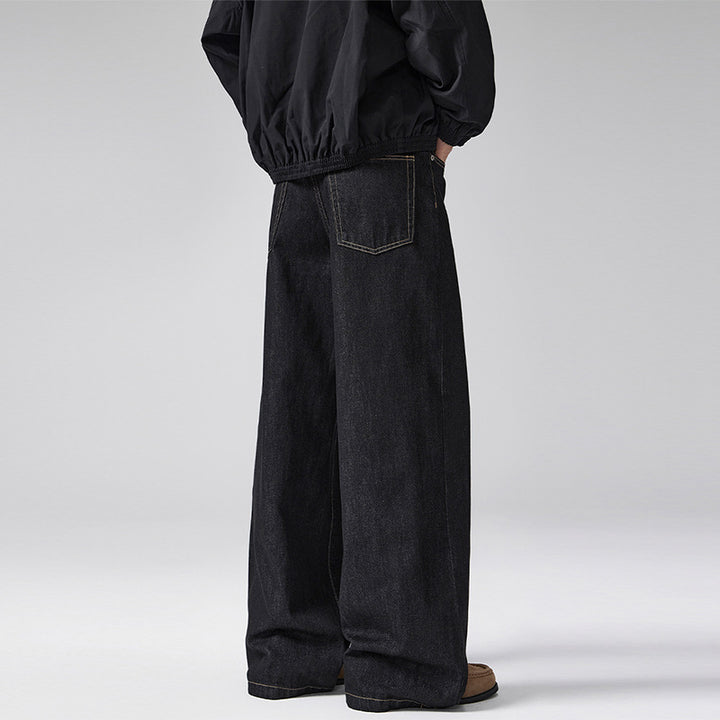 Herren Extraweite Baggy-Jeans aus robustem Denim Echo Archiv