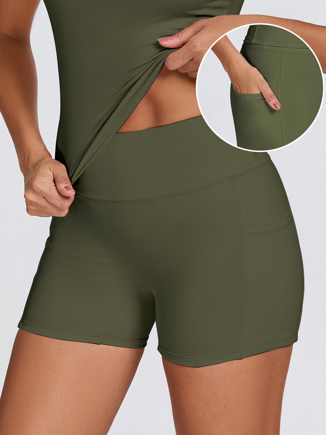 Damen Sportliche Funktionsshorts Echo Archiv