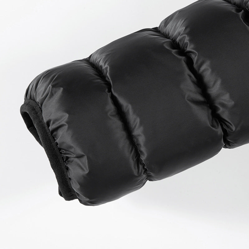 Herren Ultraleichte gesteppte Daunenjacke mit Kapuze, windabweisender Außenhaut und Packfunktion Echo Archiv
