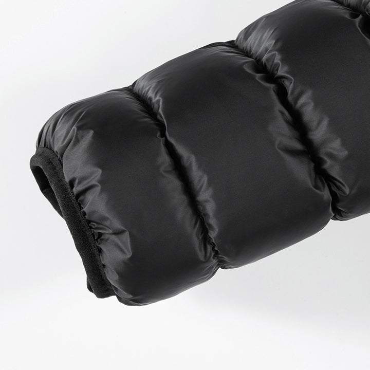 Herren Ultraleichte gesteppte Daunenjacke mit Kapuze, windabweisender Außenhaut und Packfunktion Echo Archiv