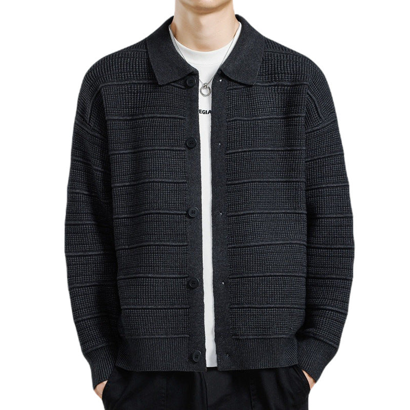 Herren Modische Strickjacke Echo Archiv