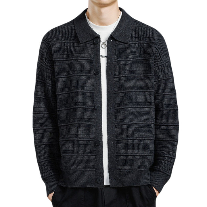 Herren Modische Strickjacke Echo Archiv