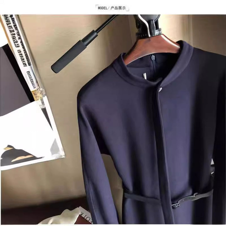 Damen Elegant geschnittenes Hemdkleid Echoarchiv