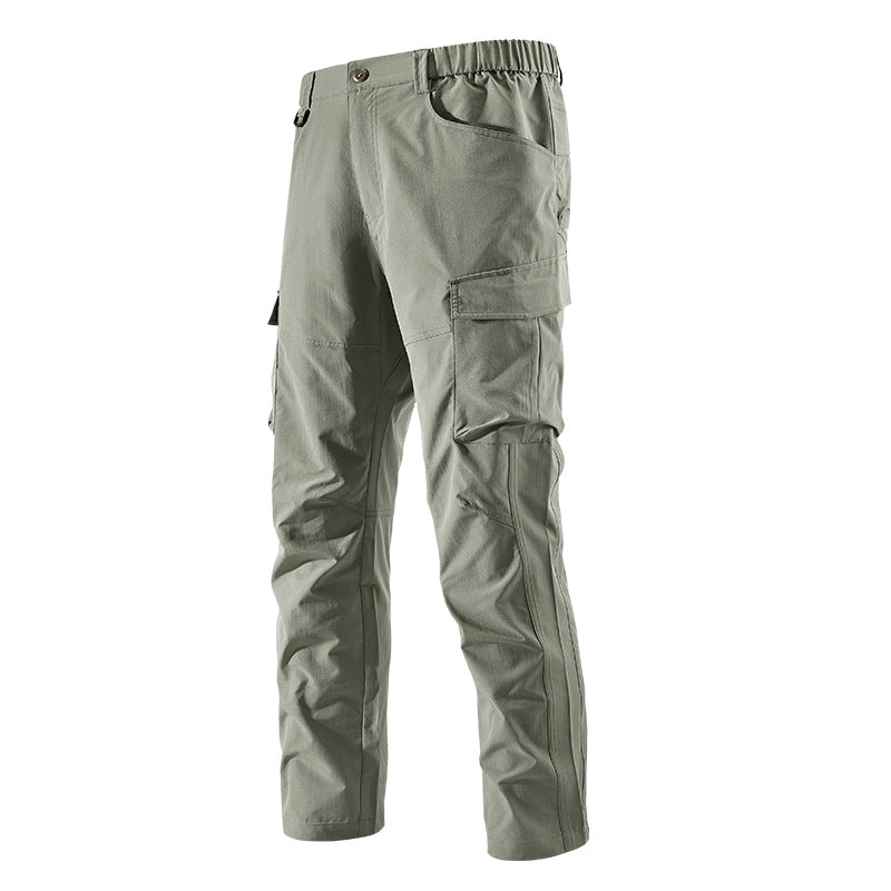 Herren Robust-konstruktive Cargo-Trekkinghose mit elastischem Bund und Mehrfach-Taschen Echo Archiv