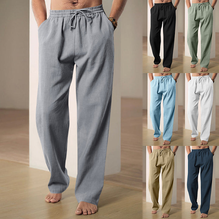 Herren Bequeme Freizeit-Hose mit elastischem Bund Echoarchiv