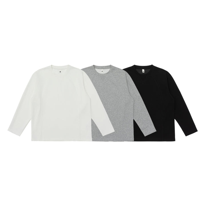 Unisex Oversize‑Sweatshirt mit Raglanärmeln und Teilungsnähten Echoarchiv