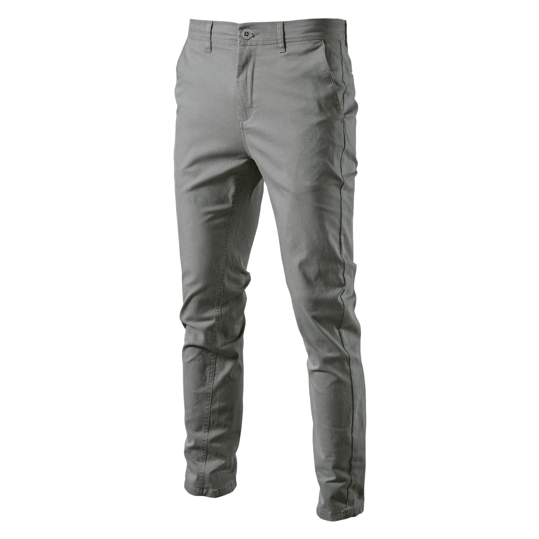Herren Chinohose mit schmaler Passform und elastischem Bund Echoarchiv