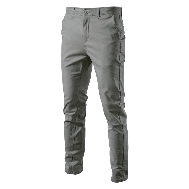 Herren Chinohose mit schmaler Passform und elastischem Bund Echoarchiv