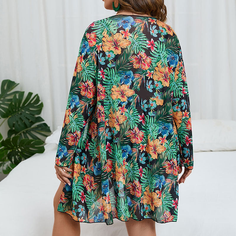 Damen Bikiniset mit floralem Overlayer Echo Archiv