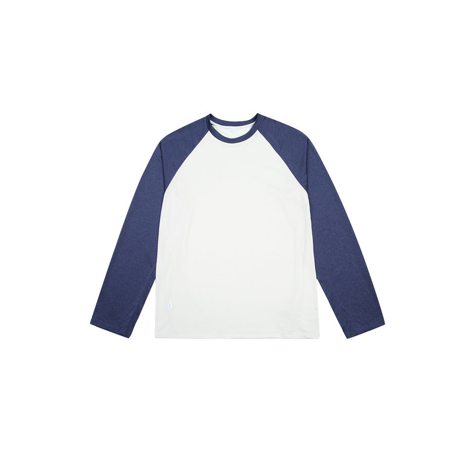 Unisex Raglan-Langarmshirt aus leichter Baumwollmischung mit Waffelstruktur Echoarchiv