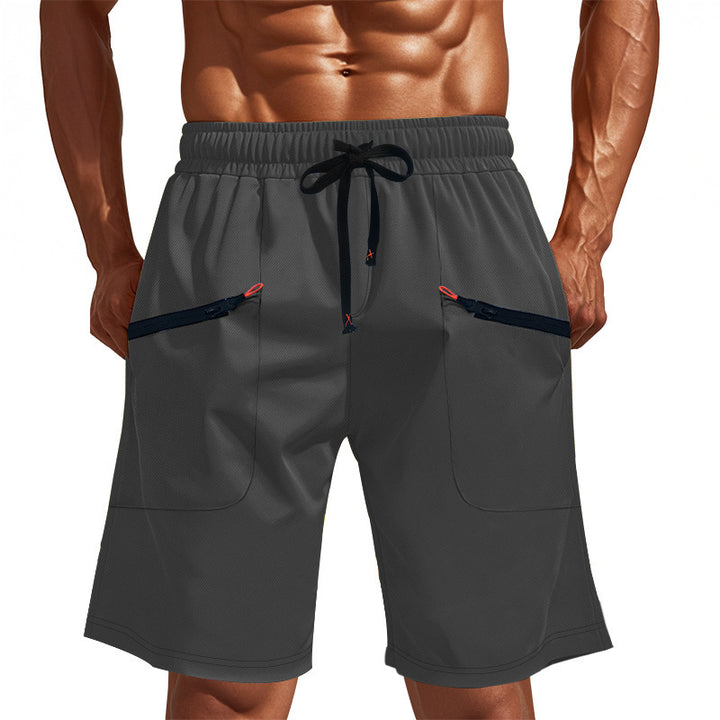 Herren Sportliche Universelle Shorts mit funktionalen Taschen und elastischem Bund Echoarchiv