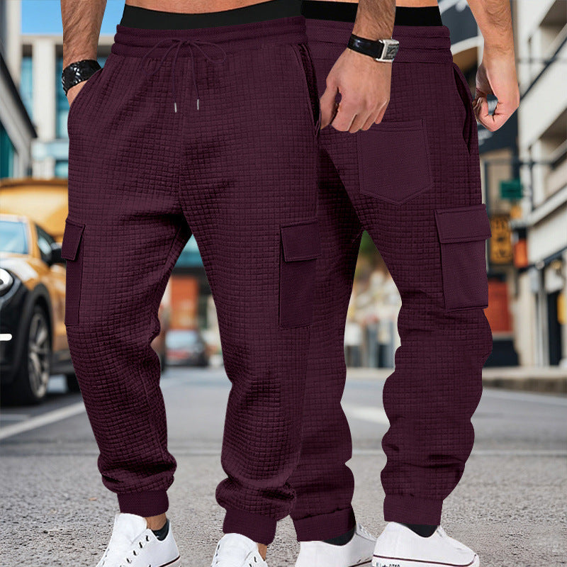 Herren Cargo-Jogginghose mit praktischen Seitentaschen und elastischem Bund Echoarchiv