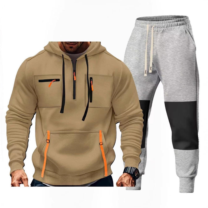 Herren Sportbekleidungsset mit funktionalen Taschen Echoarchiv