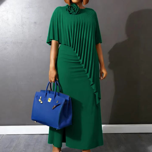 Damen ärmelloses Maxi-Kleid mit elegantem Faltenverlauf Echo Archiv